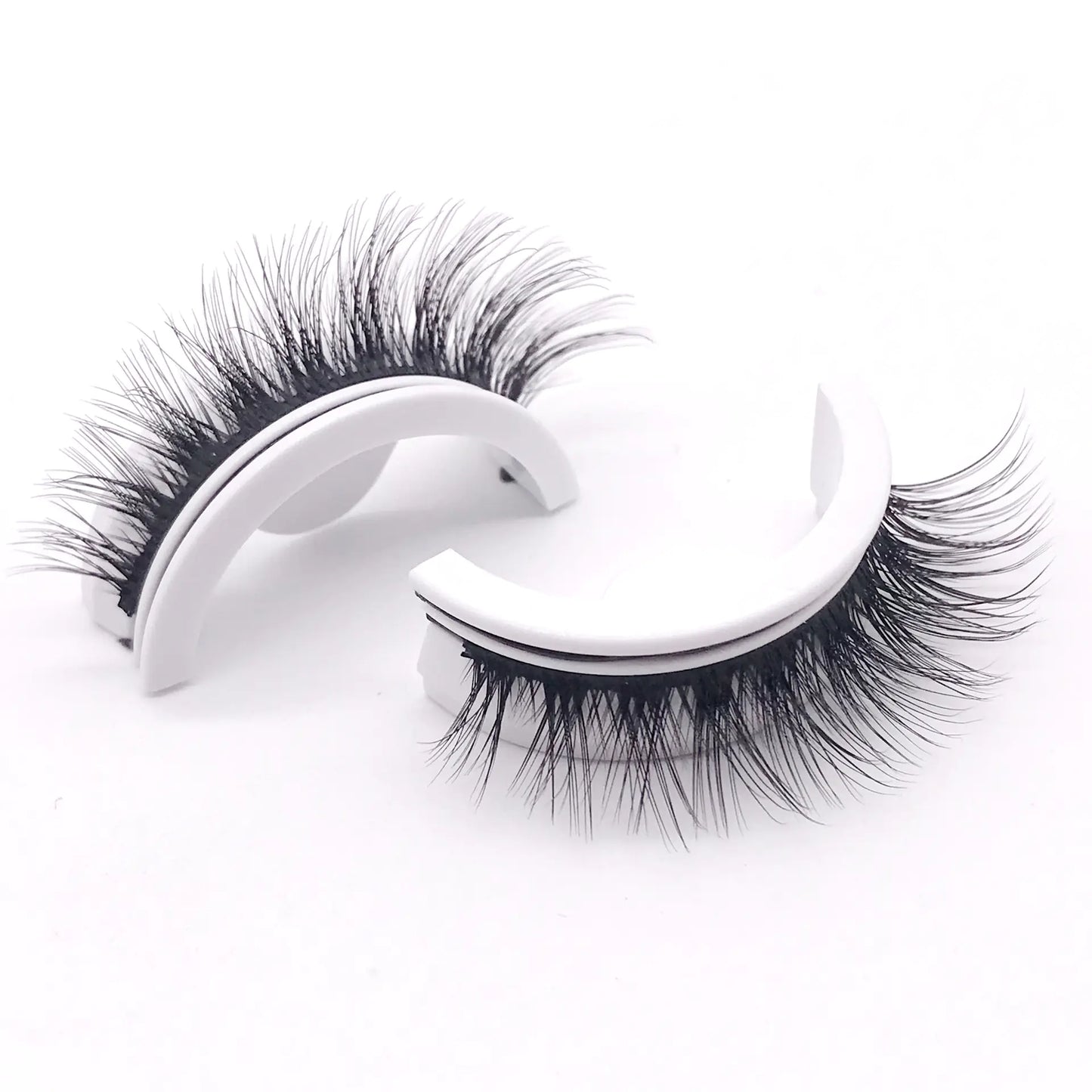 Self-Adhesive False Eyelashes - Thick and Soft (Pair)