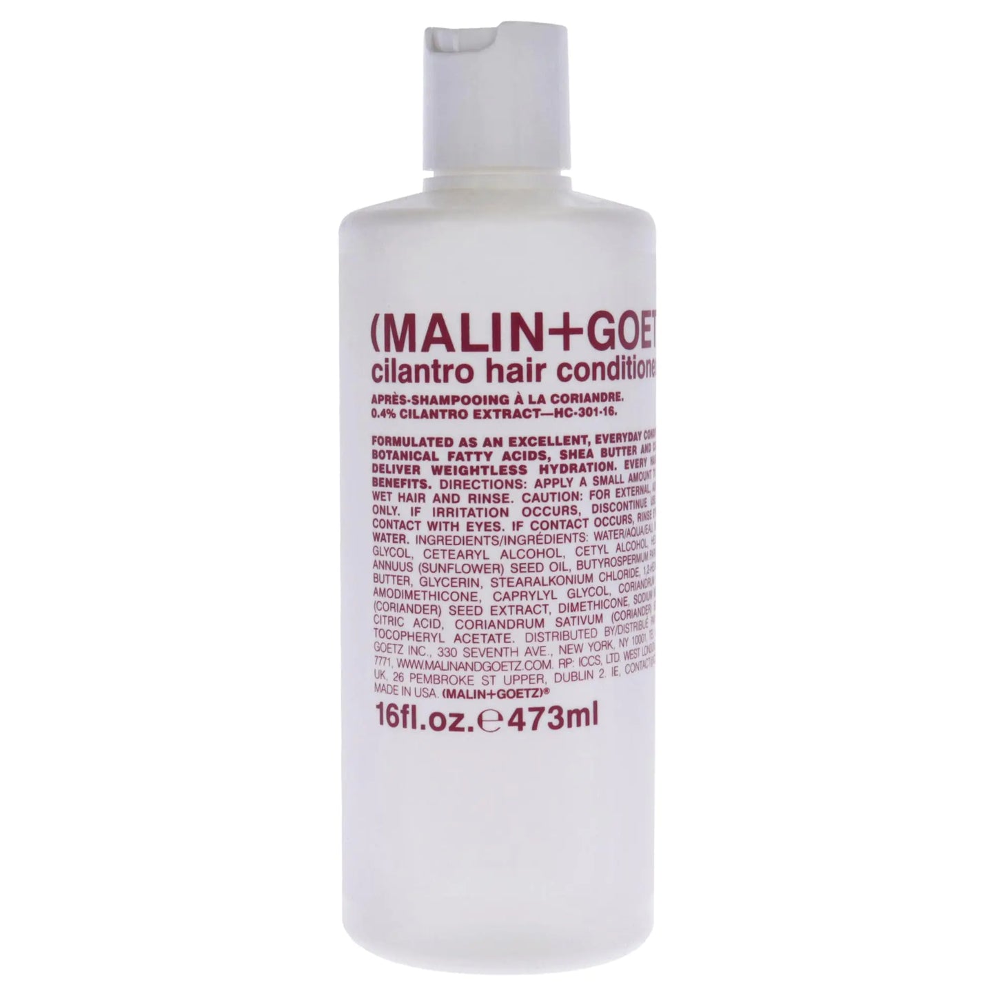 Malin + Goetz Cilantro Hair Conditioner 16 Fl. Oz. - Hydrating Conditioner for Women & Men Hair Care Products Hair Moisturizer Tames Frizz for All Hair Types Vegan & Cruelty-Free