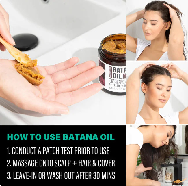 Batana Oil Hair Mask – Deep Moisturizing & Repair for Frizzy Hair, 118g