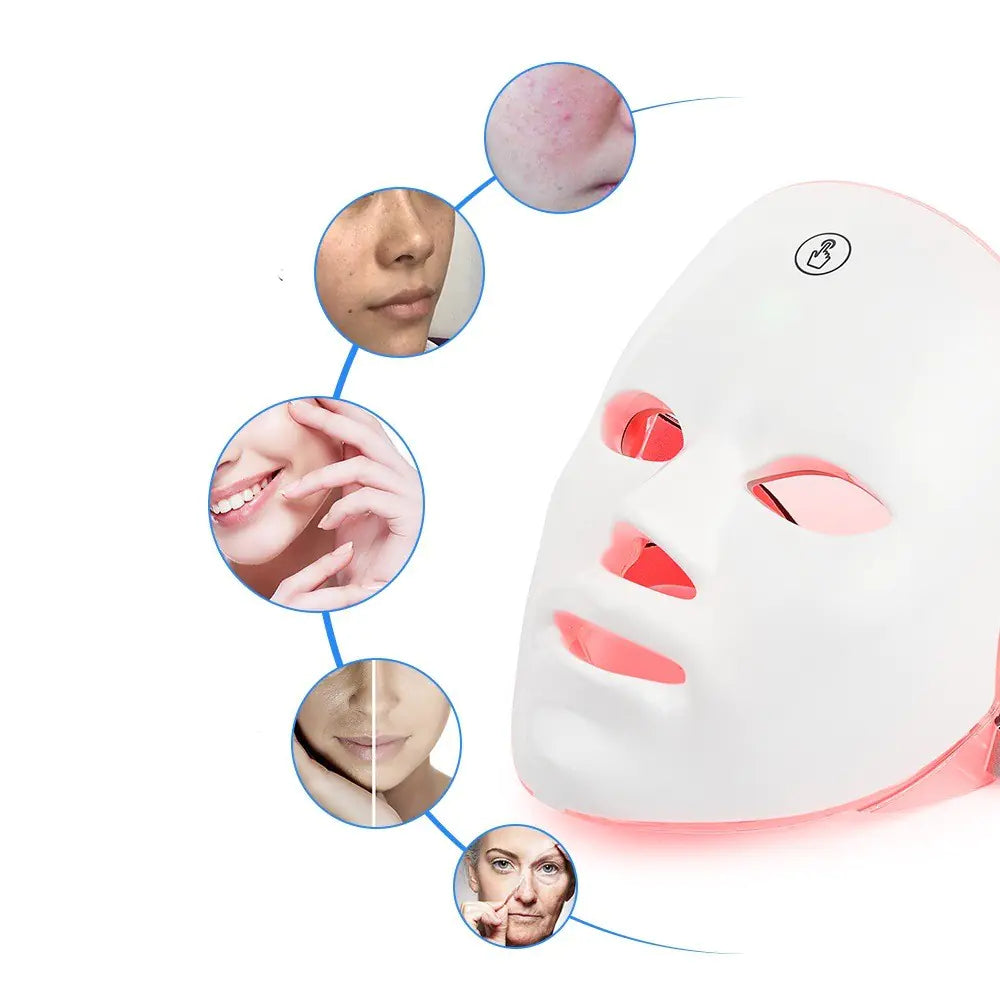 Color LED Skin Rejuvenation Face Mask