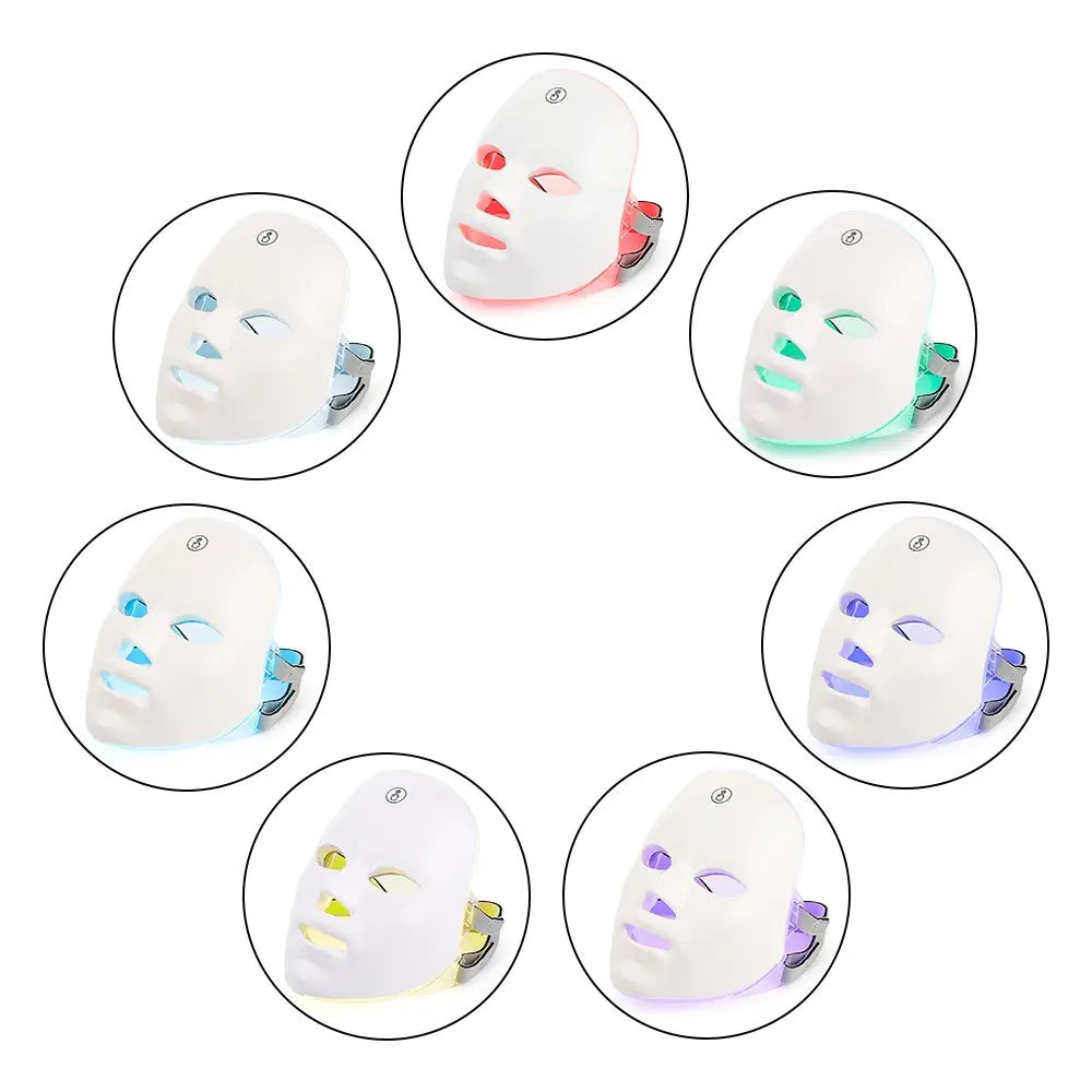 Color LED Skin Rejuvenation Face Mask