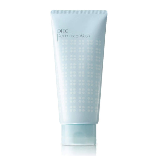 DHC Pore Face Wash Foaming Pore-Minimizing Exfoliating Cream Cleanser For Acne and Oily Prone Skin Fragrance and Colorant Free 4.2 oz. Net wt.