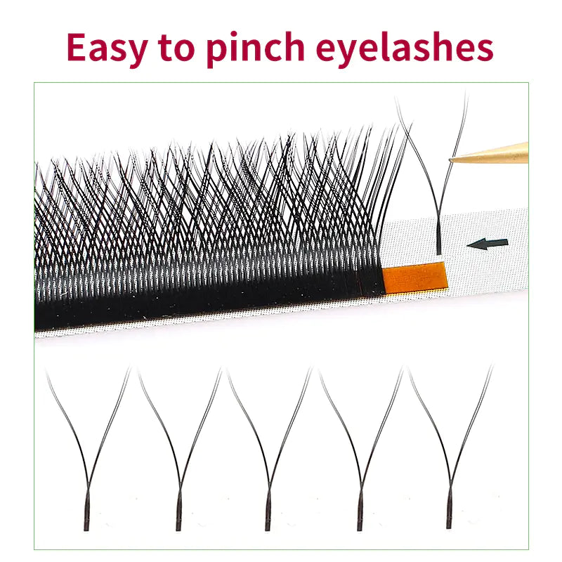 Silk Protein Soft False Eyelashes for Women (Single Round)
