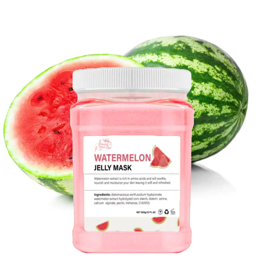 Generic Princess Pippas Place Watermelon Jelly Mask Powder - Jelly Face Mask Peel Off- Hydrating Moisturizing Anti-Aging Jelly Mask for Face Glowing and Radiant Skin- 650 G/23 Oz