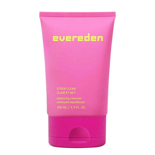 Evereden Steer Clear Balancing Jelly Cleanser - Clean and Vegan Pre Teen Face Wash for Oily & Pimple-Prone Skin - Deeply Cleanses - Removes Dirt - Leaves Skin Fresh & Clean without Overly Drying it