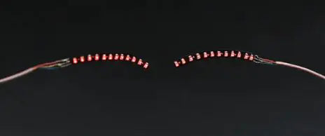 LED Light False Eyelashes