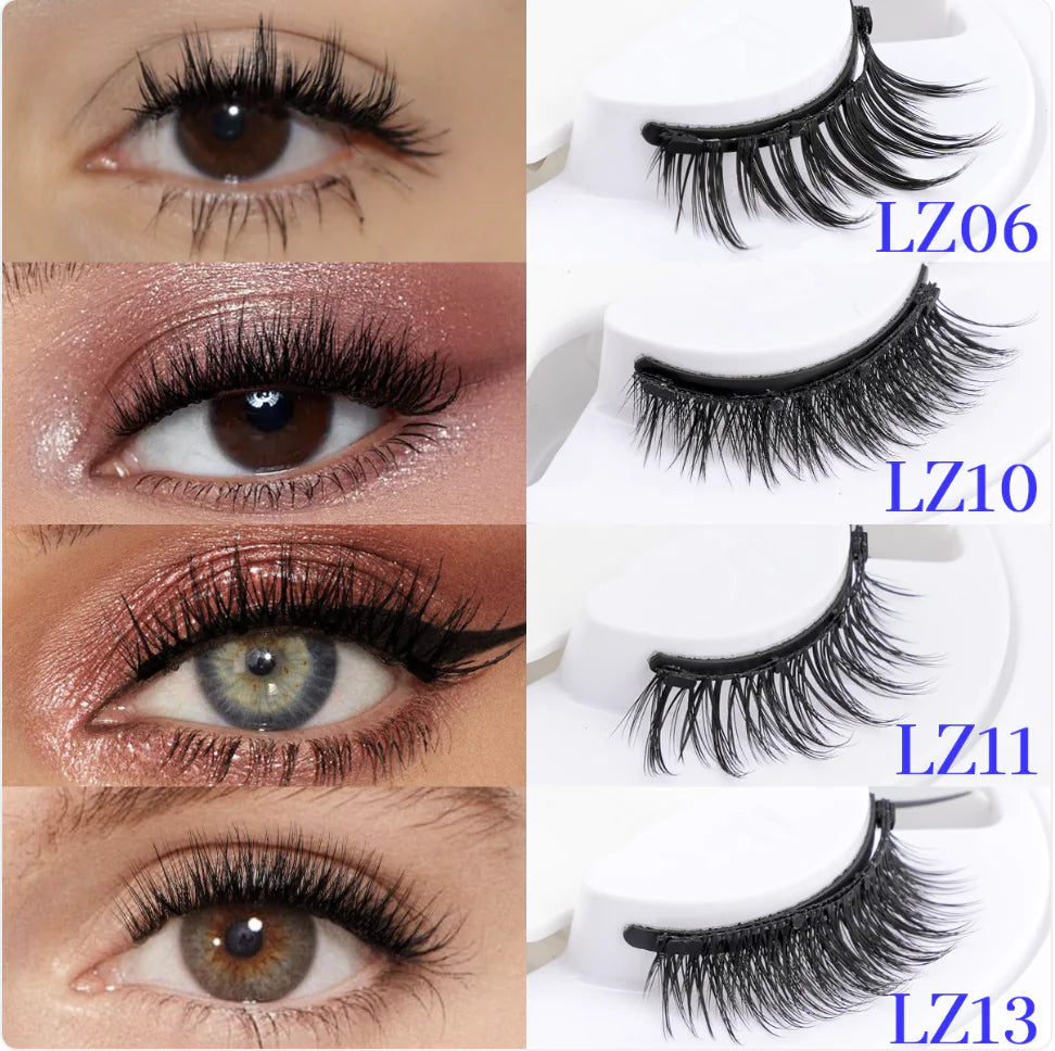 Reusable Waterproof Magnetic False Eyelashes