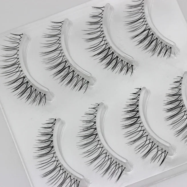 Moon Princess False Eyelashes - 8 Pairs Natural Look