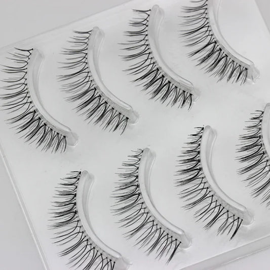 Moon Princess False Eyelashes - 8 Pairs Natural Look