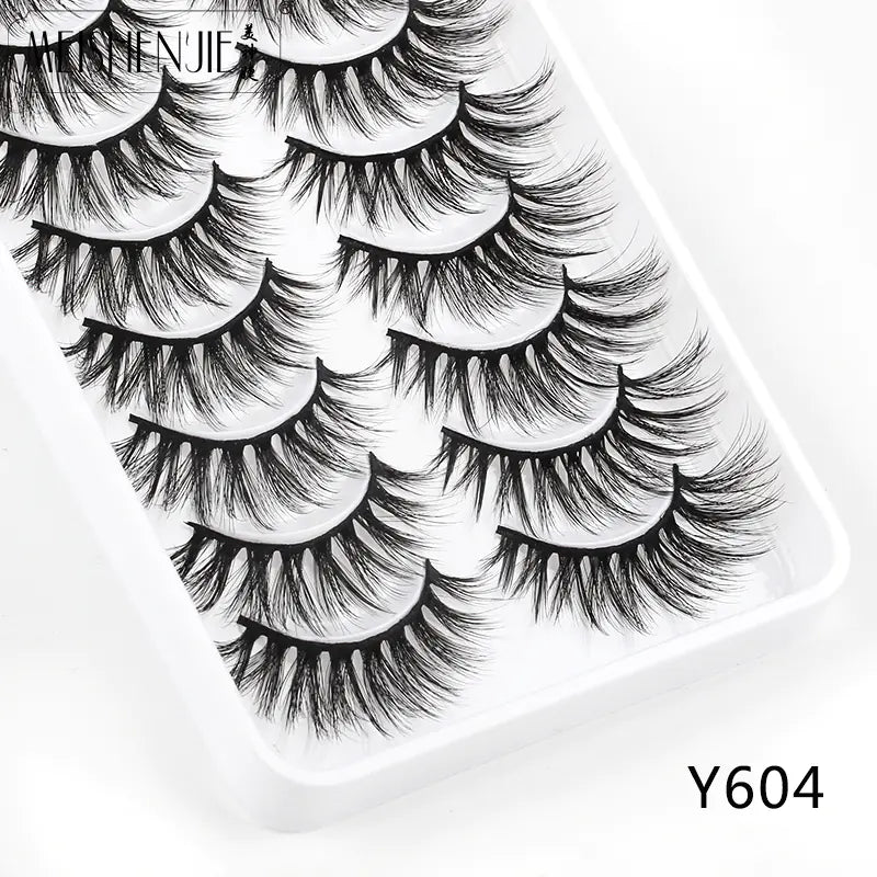 5 Pairs of Soft Multi-Layer False Eyelashes