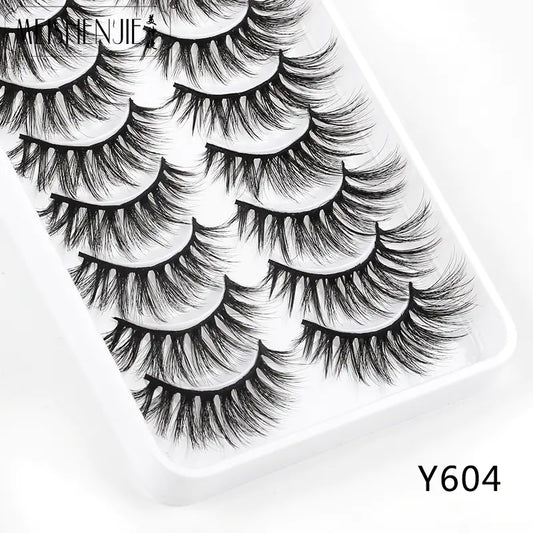5 Pairs of Soft Multi-Layer False Eyelashes