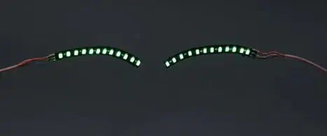 LED Light False Eyelashes