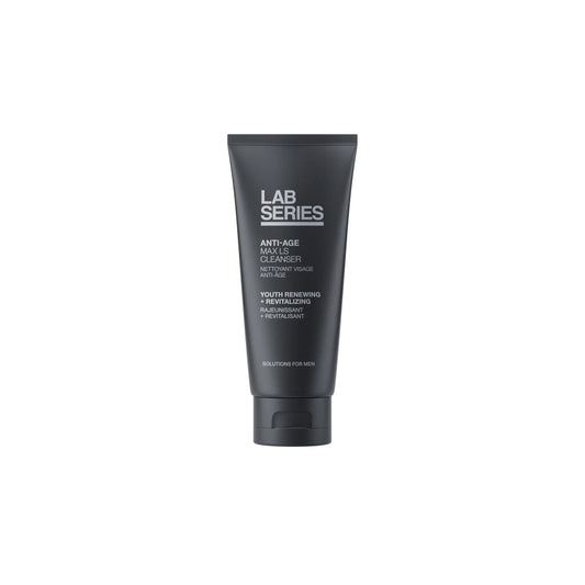 Lab Series Max LS Anti-Age Cleanser - Anti Aging Skincare for Men - Detoxifies Skin - Foaming Face Wash 3.4 Fl Oz