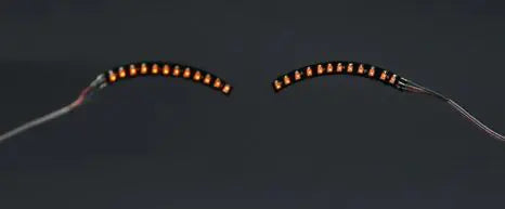 LED Light False Eyelashes