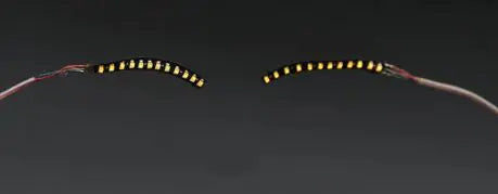 LED Light False Eyelashes