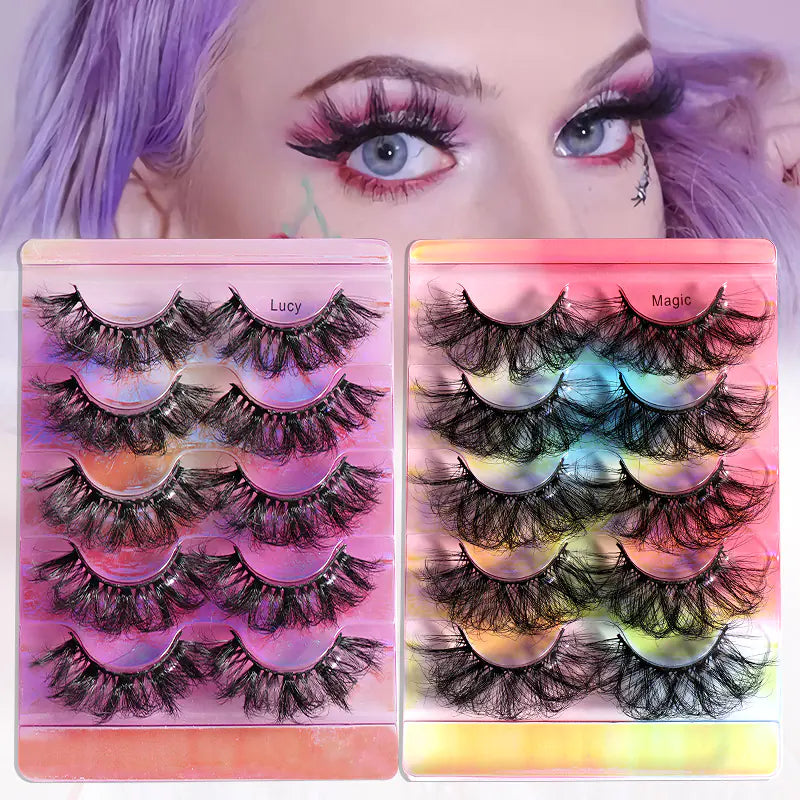 25mm 3D Mink Natural Dramatic False Eyelashes