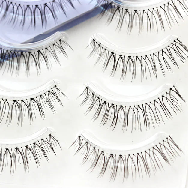 Moon Princess False Eyelashes - 8 Pairs Natural Look