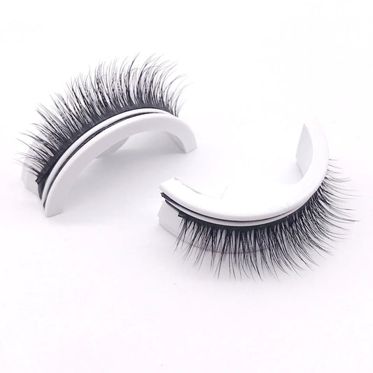 Self-Adhesive False Eyelashes - Thick and Soft (Pair)